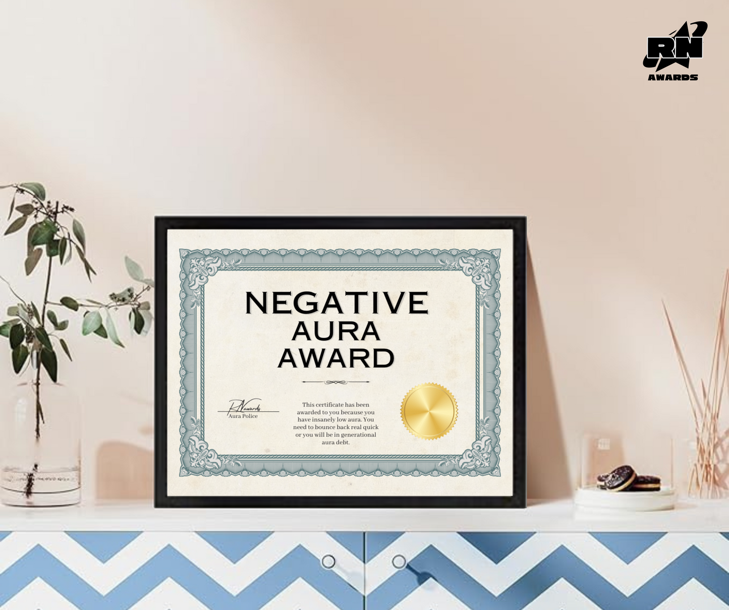 Negative Aura Award