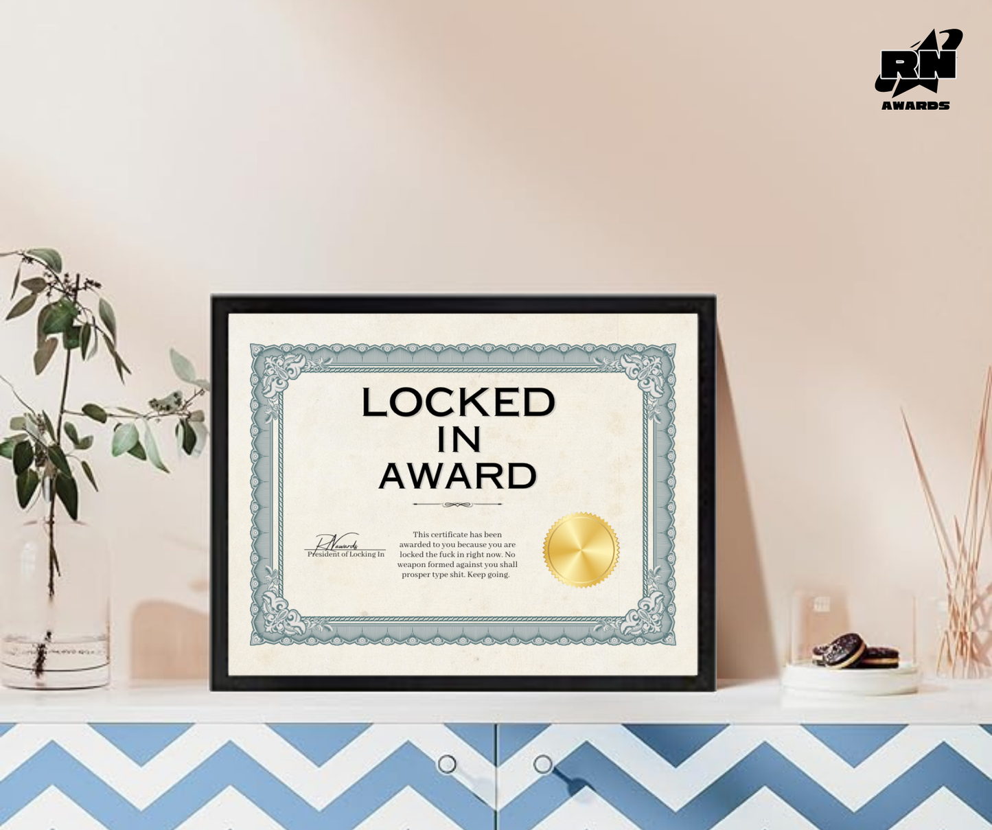 Locked In Award