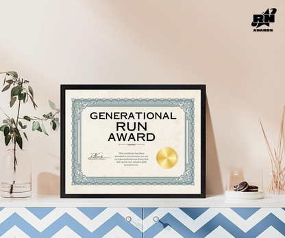 Generational Run Award