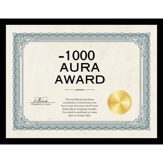 -1000 Aura Award