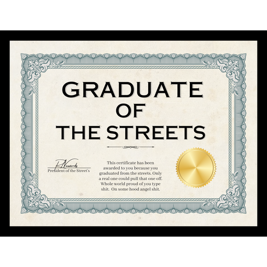 Streets Graduate Award