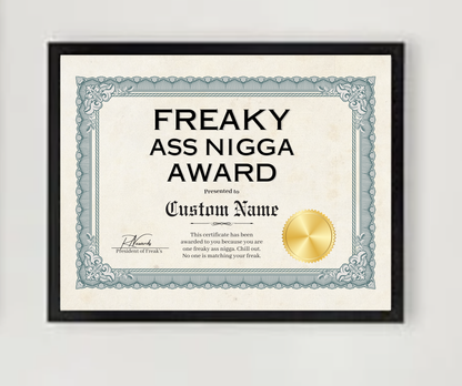The Diddy Award