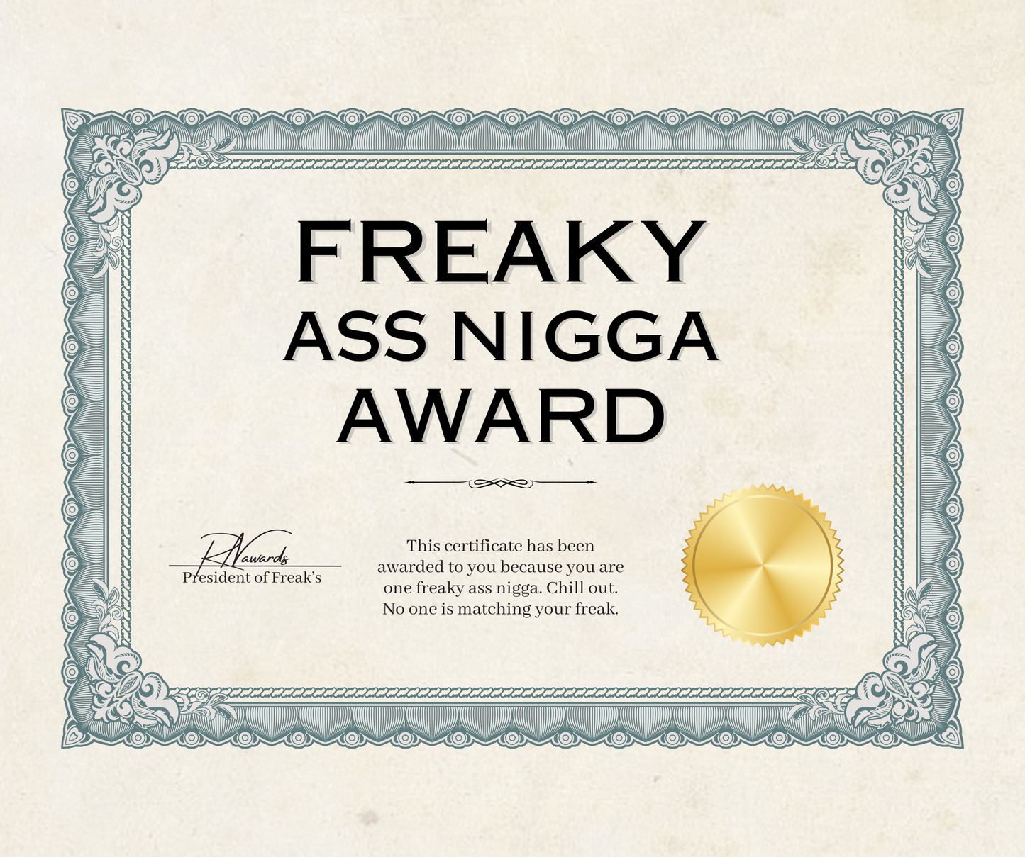 The Diddy Award