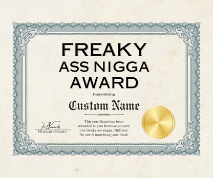 The Diddy Award